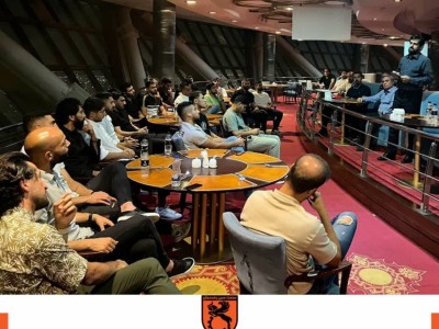نشست صمیمانه نارنجی‌پوشان با مدیرعامل/مسی‌ها برای شروع پرقدرت لیگ متحد شدند